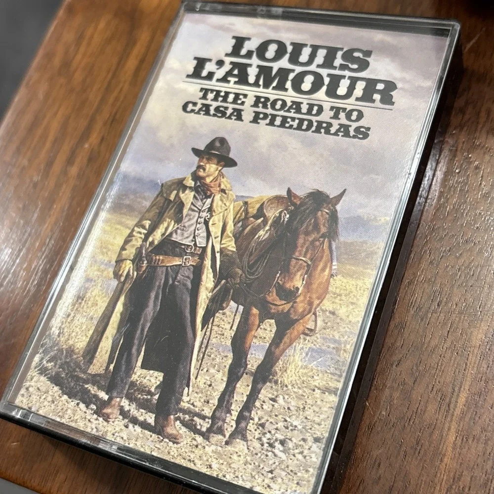 LOUIS L'AMOUR Chick Bowdrie Box Set 3 Cassette Audiobook Ranger Rides 4 Justice